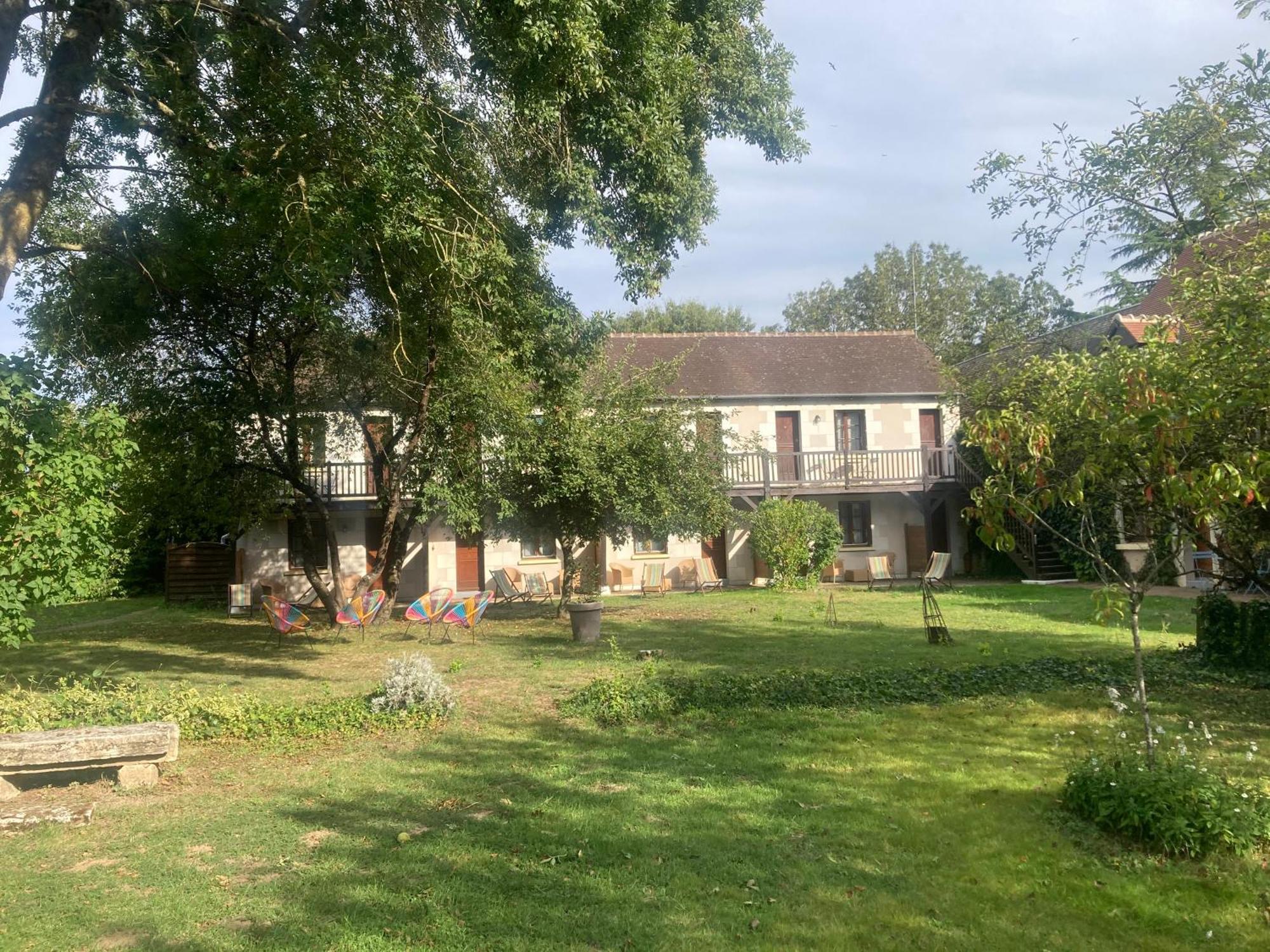 Logis Auberge De Launay Limeray Exterior photo